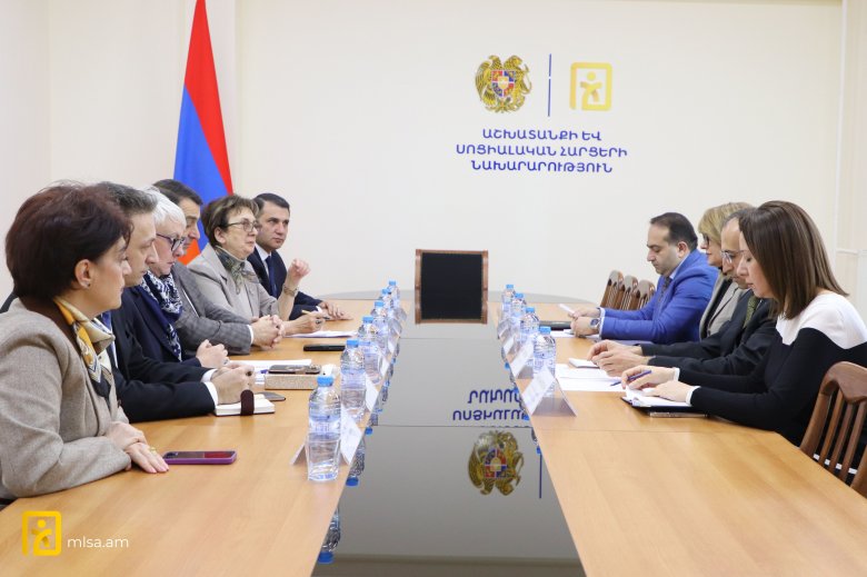 ԱՍՀ նախարարն ընդունեց ԱՄԿ Գործատուների հարցերով բյուրոյի տնօրենին