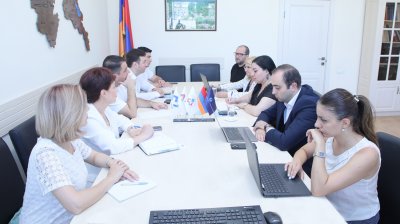 Հանդիպում Եվրոպայի Խորհրդի գրասենյակի ներկայացուցիչների հետ